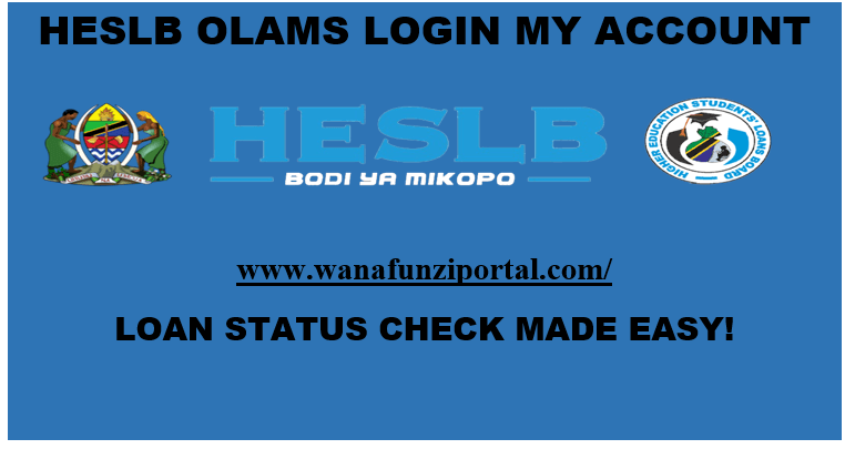 HESLB: OLAMS Login My Account (Loan Status Check)